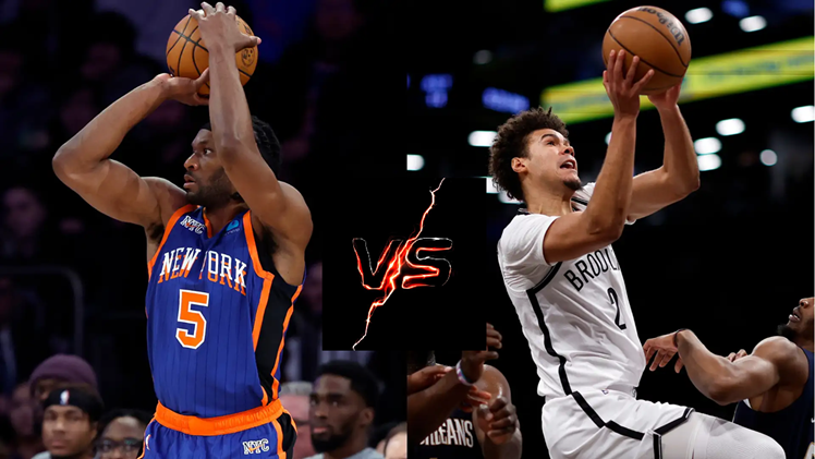 knicks vs brooklyn nets match player stats