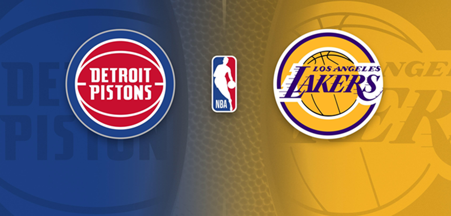 Lakers vs Detroit Pistons Match Player Stats