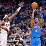 Portland Trail Blazers vs Oklahoma City Thunder match player stats