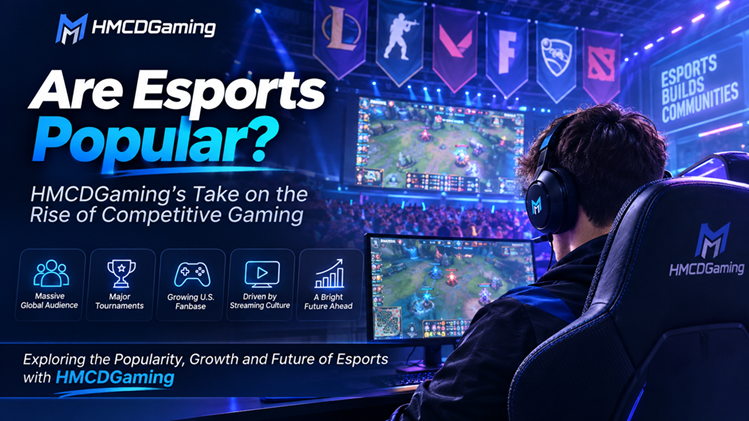 are esports popular hmcdgaming