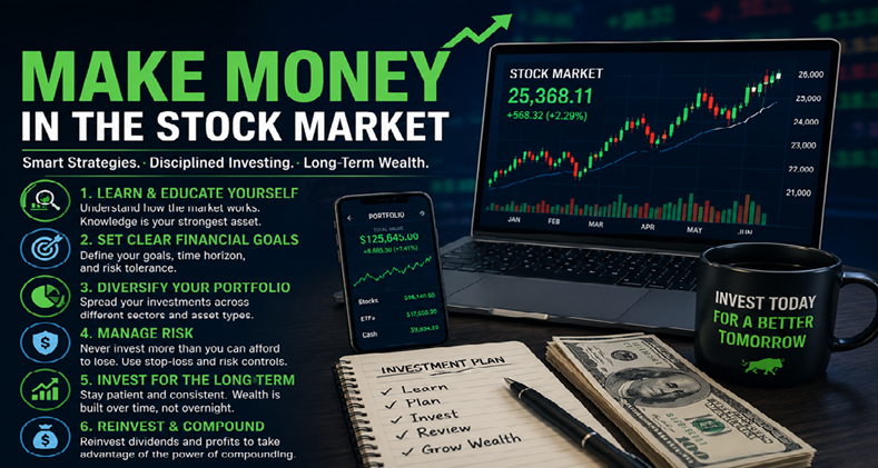 How to Make Money from Stocks